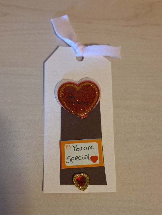 Source Unknown Other - Valentine Bookmark